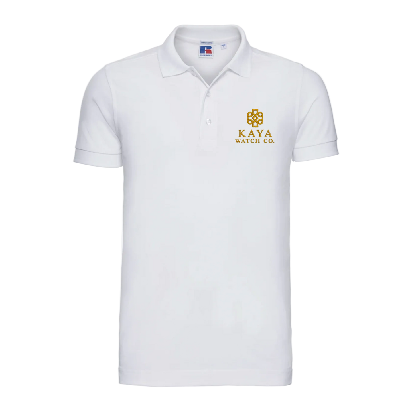 KWC Men's White Polo