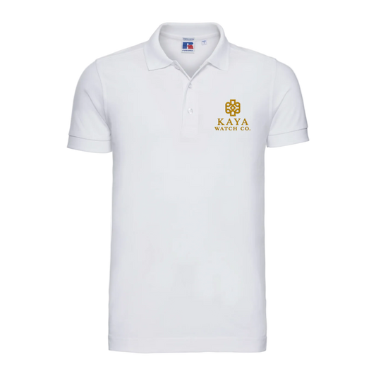 KWC Men's White Polo
